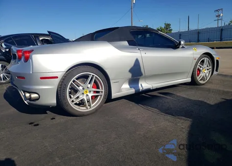 2006 Ferrari F430 Spider z USA, uszkodzony, nr VIN ZFFEW59A560150502